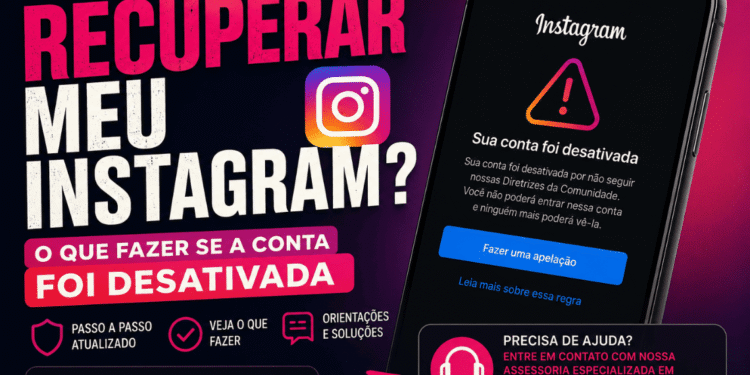 Como Recuperar Meu Instagram Desativado?